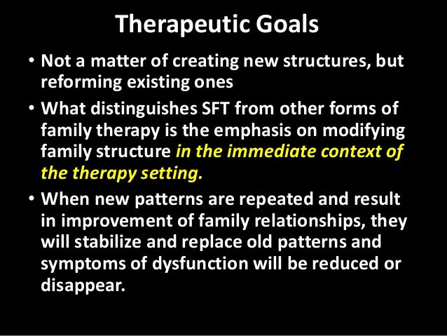 structural family therapy