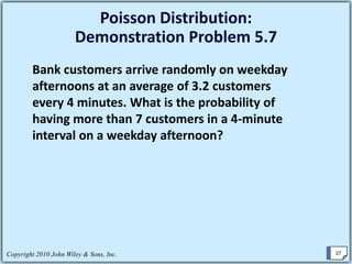 Discrete  Probability Distributions