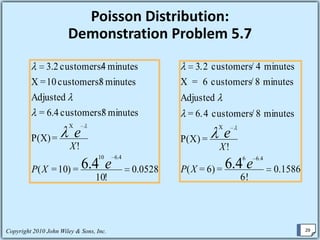 Discrete  Probability Distributions