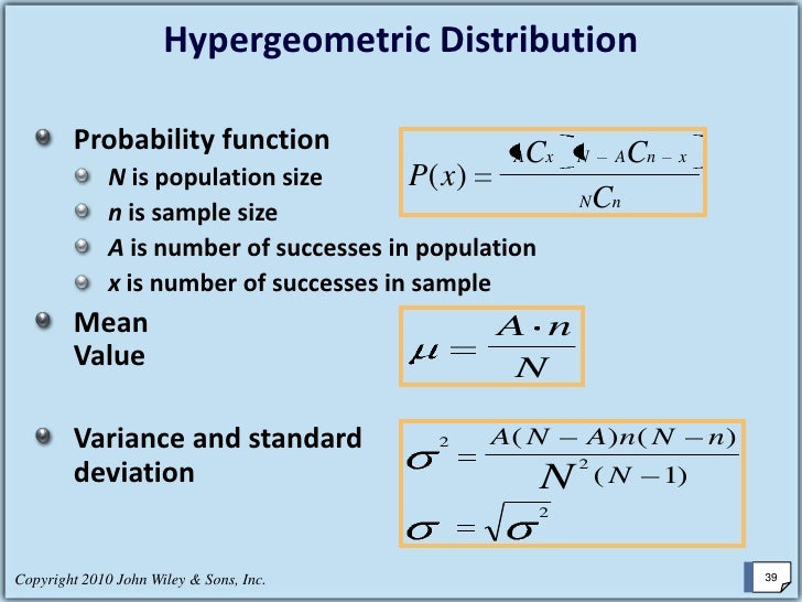 Discrete Probability Distributions