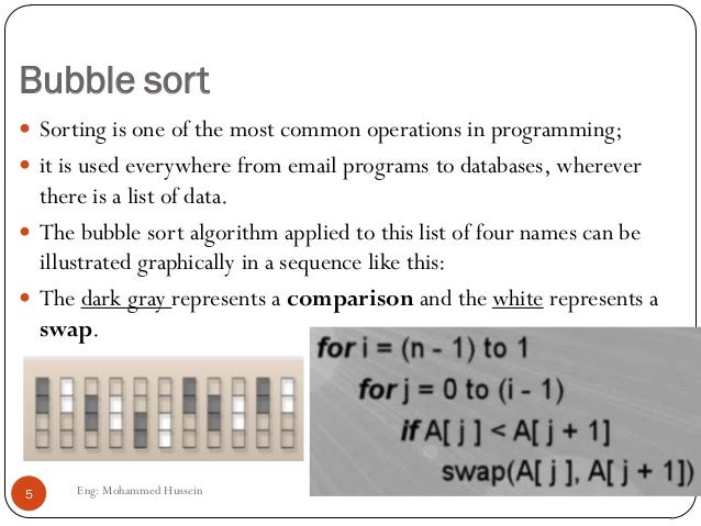 Sorting Algorithms