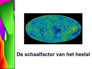 De schaalfactor van het heelal

 