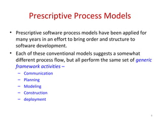 Software Engineering (Process Models) | PPT