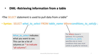 SQL server management studio | PPTX