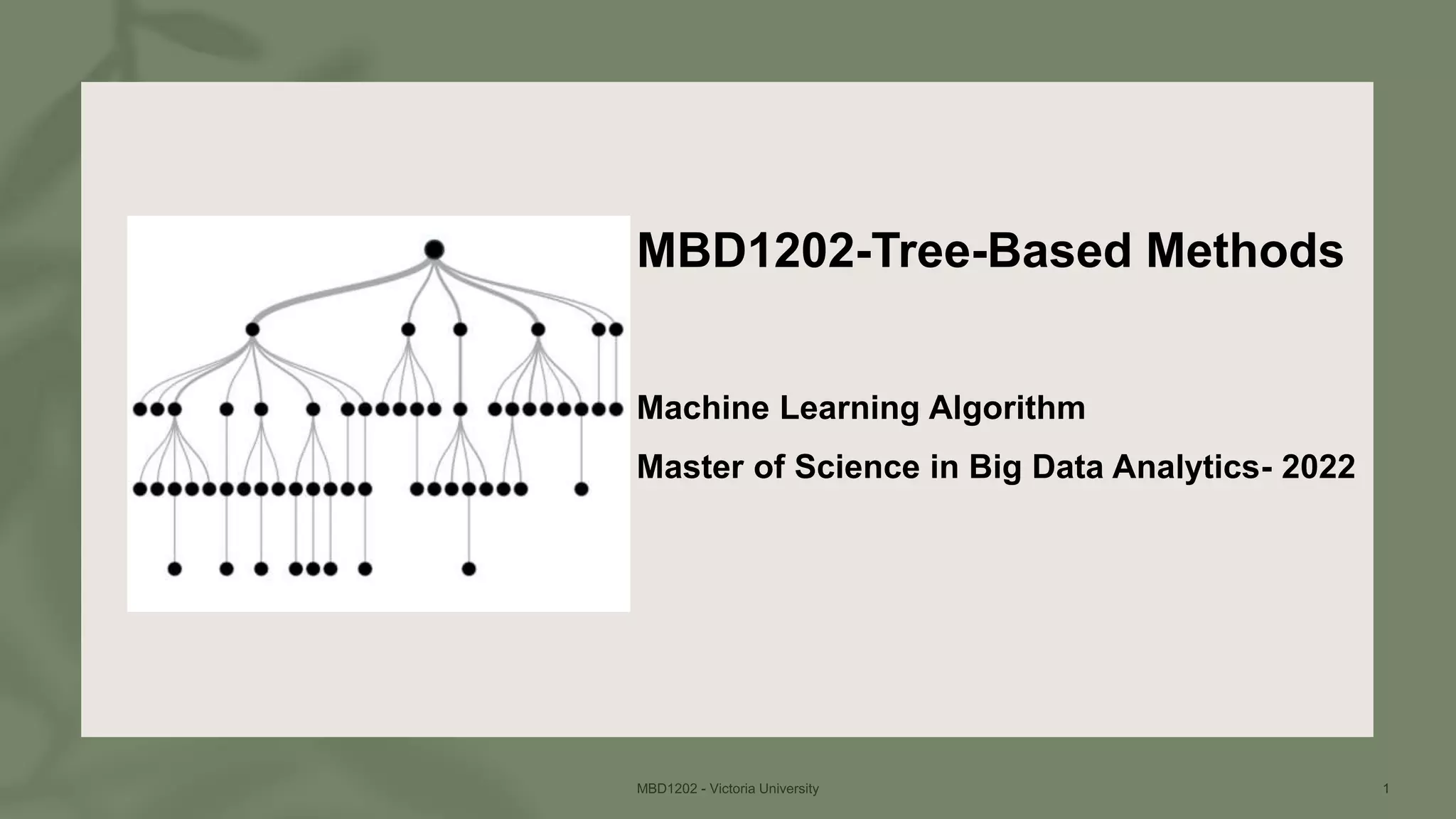 Machine Learning (Decisoion Trees) | PPT