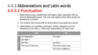 4.4.3 Abbreviations and Latin words
4.4.3.2 Punctuation
 