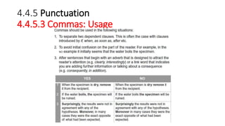 4.4.5 Punctuation
4.4.5.3 Commas: Usage
 