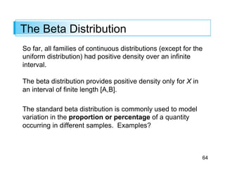 Continuous random variables and probability distribution | PDF