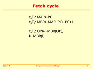 Computer Architecture notes by Beenish Lecture 4.ppt