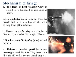 lecture 4. Firearm and burn buc.pptxmdvie | PPTX