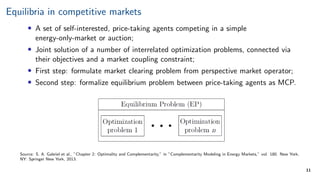 Energy System Modeling on Mixed Complimentary Problems | PDF