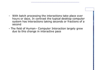 Comprehensive Overview of Computer Interaction and Input Devices | PDF