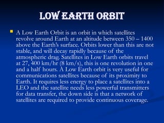 Comprehensive Overview of Satellites and Their Orbits in Remote Sensing ...