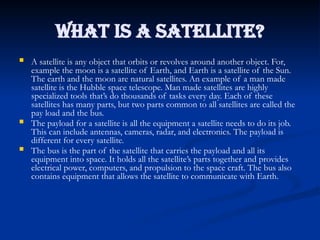 Comprehensive Overview of Satellites and Their Orbits in Remote Sensing ...