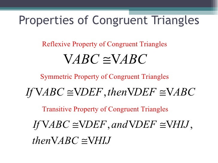 What Is Symmetric Property Of Congruence digitalpictures