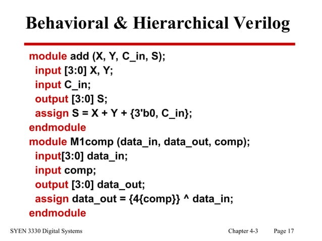 Lecture_4-3.ppt on verilog hdl ...