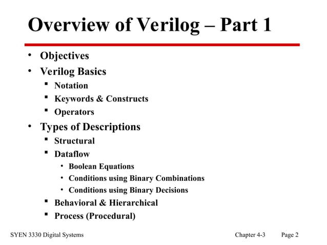 Lecture_4-3.ppt on verilog hdl ...