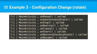 Example 3 - Configuration Change (rotate)
 