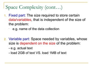Lecture 4 - Algorithm Analysis( Data Structure and algorithms) concepts ...