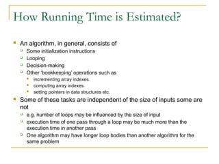 Lecture 4 - Algorithm Analysis( Data Structure and algorithms) concepts ...