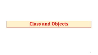 Lecture_4-Class and Object.pptx | Programming Languages | Computing