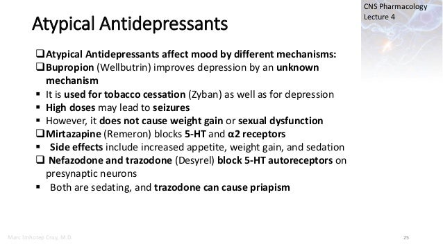 Lect 4 Clinical Depression And Antidepressants