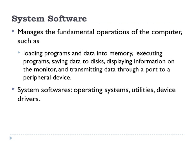 Lecture 4- Computer Software and Languages | PPT