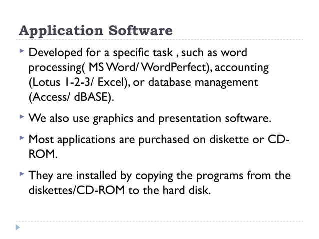 Lecture 4- Computer Software and Languages | PPT