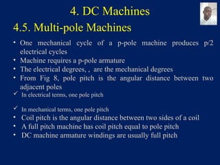 Multipolar Dc Machine Comprehensive Lecture on DC Machines and Electromagnetic Conversion in ...