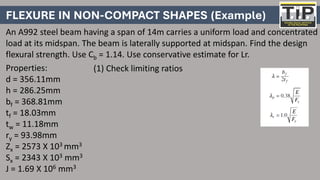 Comprehensive Principles and Design of Steel Flexural Members | PDF