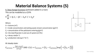 Basic process engineering concepts - Mass and Energy Balance | PDF