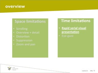 Information visualization: presentation | PDF