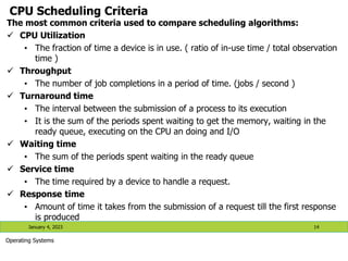 Lecture 4 - Process Scheduling (1).pptx