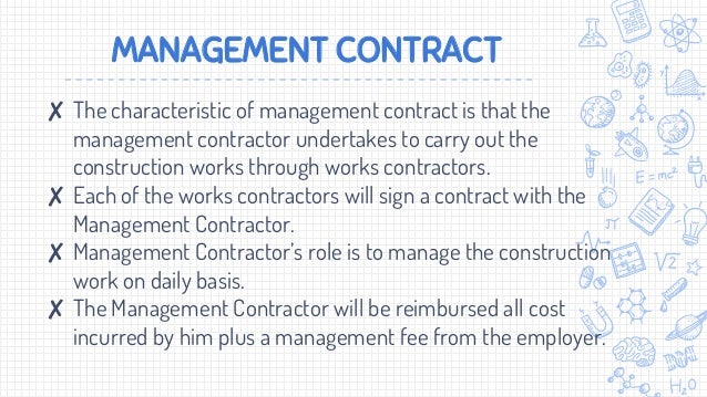contract forms for contractors