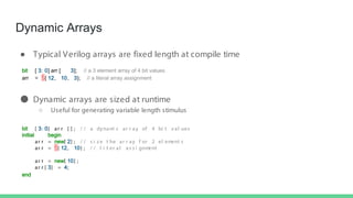 An Overview of SystemVerilog for Design and Verification | PDF