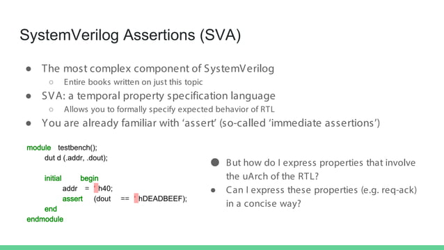 An Overview of SystemVerilog for Design and Verification | PDF