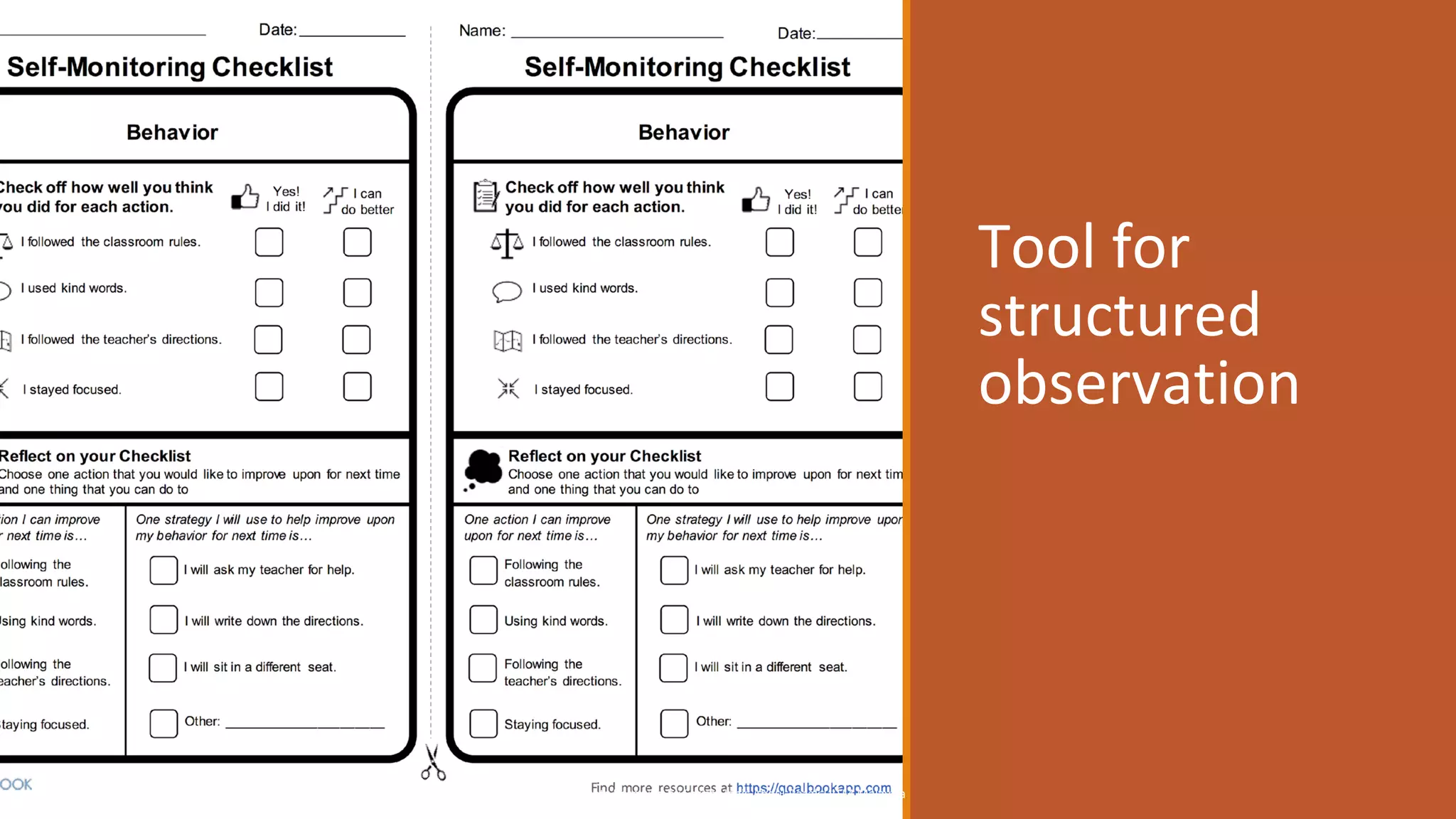Tool for
structured
observation
Copyrights Reserved by Fariza Hanis Abdul Razak UiTM Malaysia
 