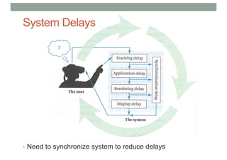• Need to synchronize system to reduce delays
System Delays
 