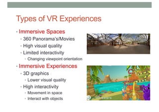 Lecture 4: VR Systems