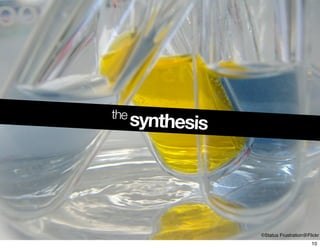 ©Status Frustration@Flickr
the
synthesis
10
 