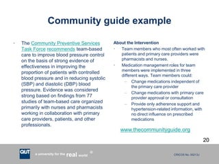 Prevention Guide Example HLN004 Lecture 4 Prevention Works - Frameworks, strategies and ...