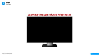 KATA
© 2016 The Leadership Network®
© 2016 Jidoka®
13
Learning	through	refuted	hypotheses
 