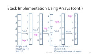 Data structure Lecture 4 Abstract Data Types | PPTX