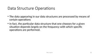 Data structure Lecture 4 Abstract Data Types | PPTX