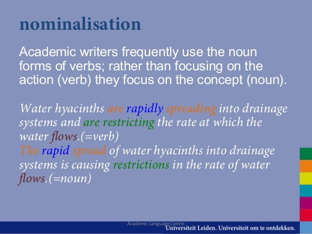 English academic writing