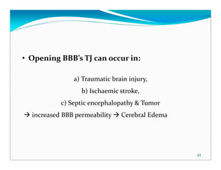 Drug transport through the BBB | PDF