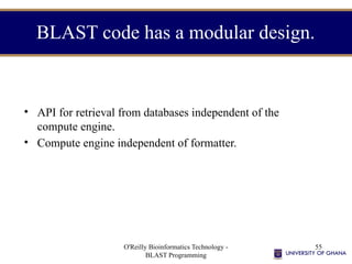 Lecture_4_Blast_Programming_Slide Title: Applications of Bioinformatics ...