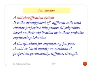 Lecture 4 classification of soil | PDF