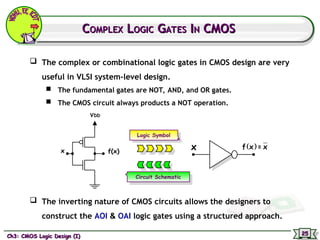 PMOS NMOS CMOS Logic Design_1 Presentation | PPT