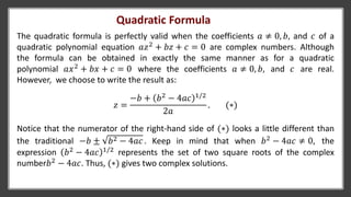 Lecture # 4 (Complex Numbers).pdf deep learning | PDF